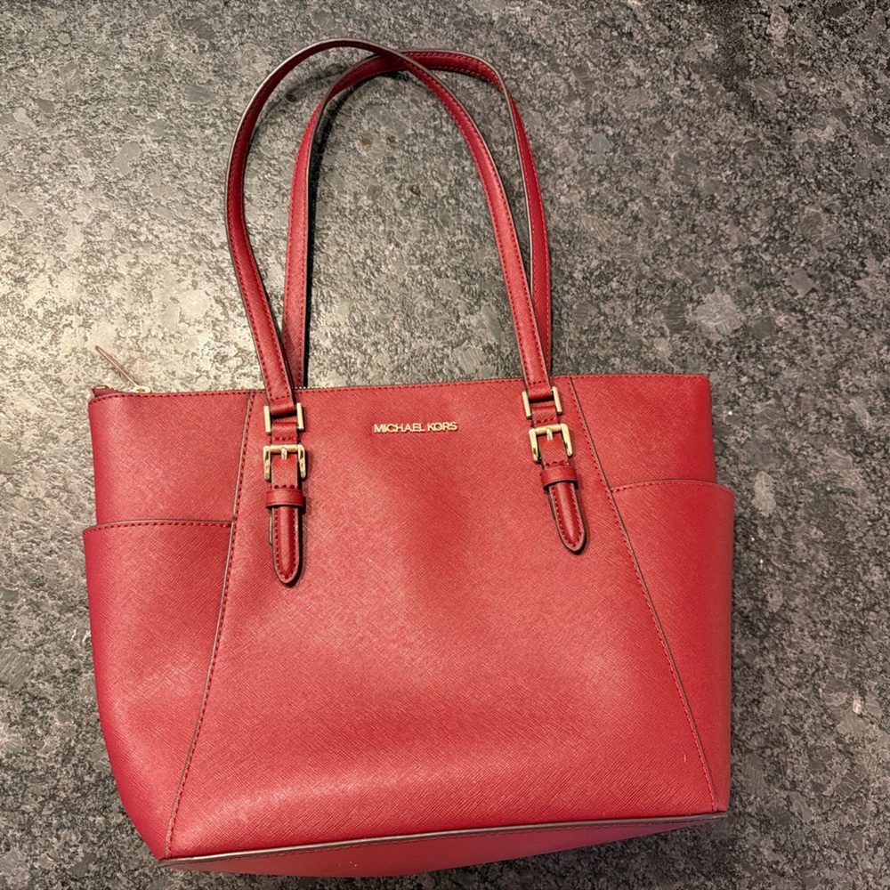 Michael Kors Cherry Red Tote